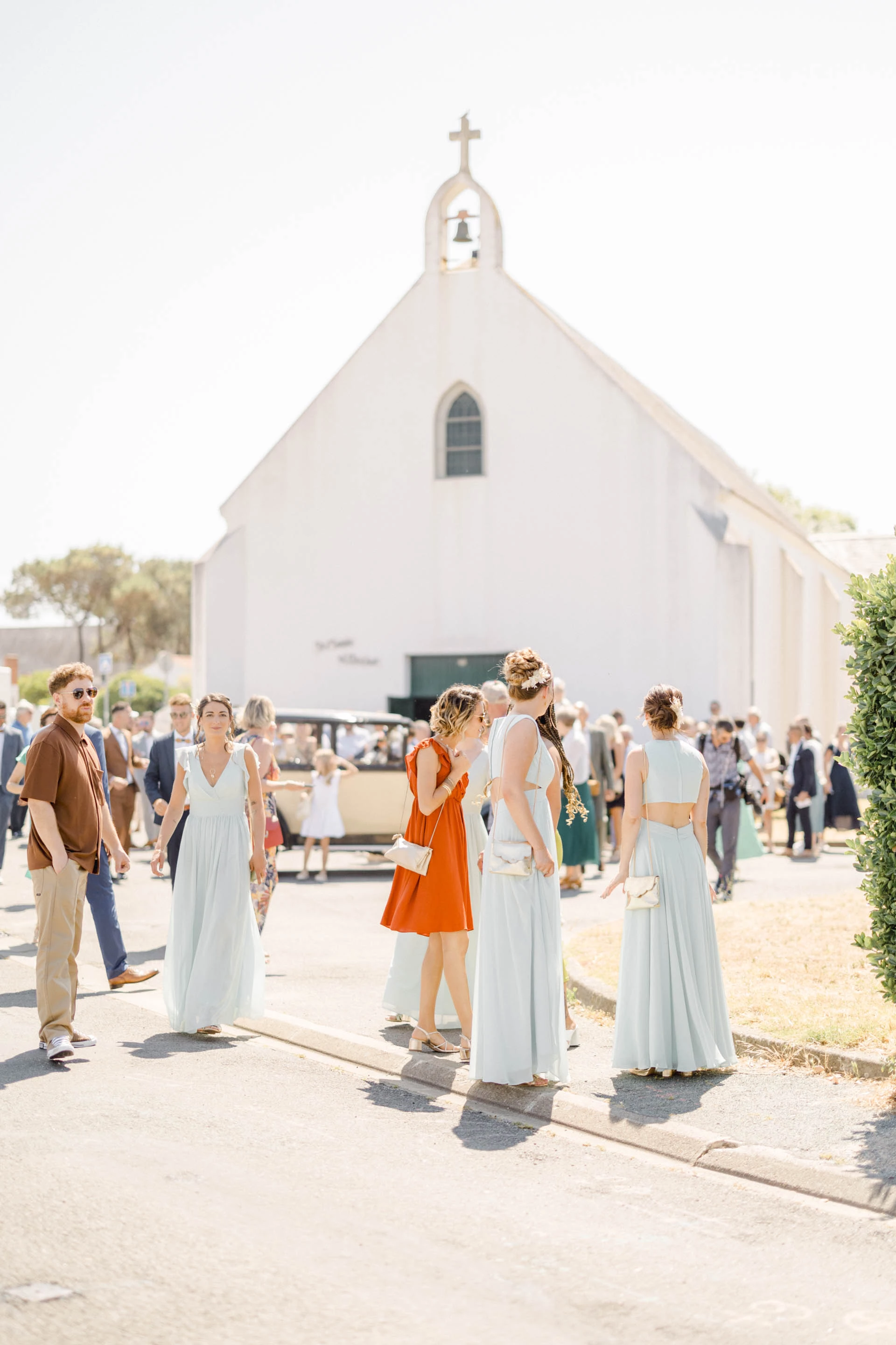 robe mariage beige gris marron